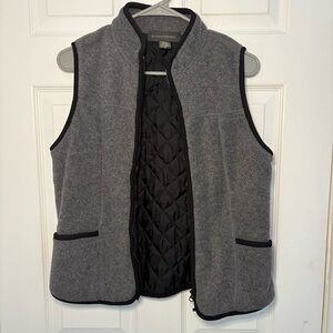 Banana Republic Charcoal Gray Women's Vest